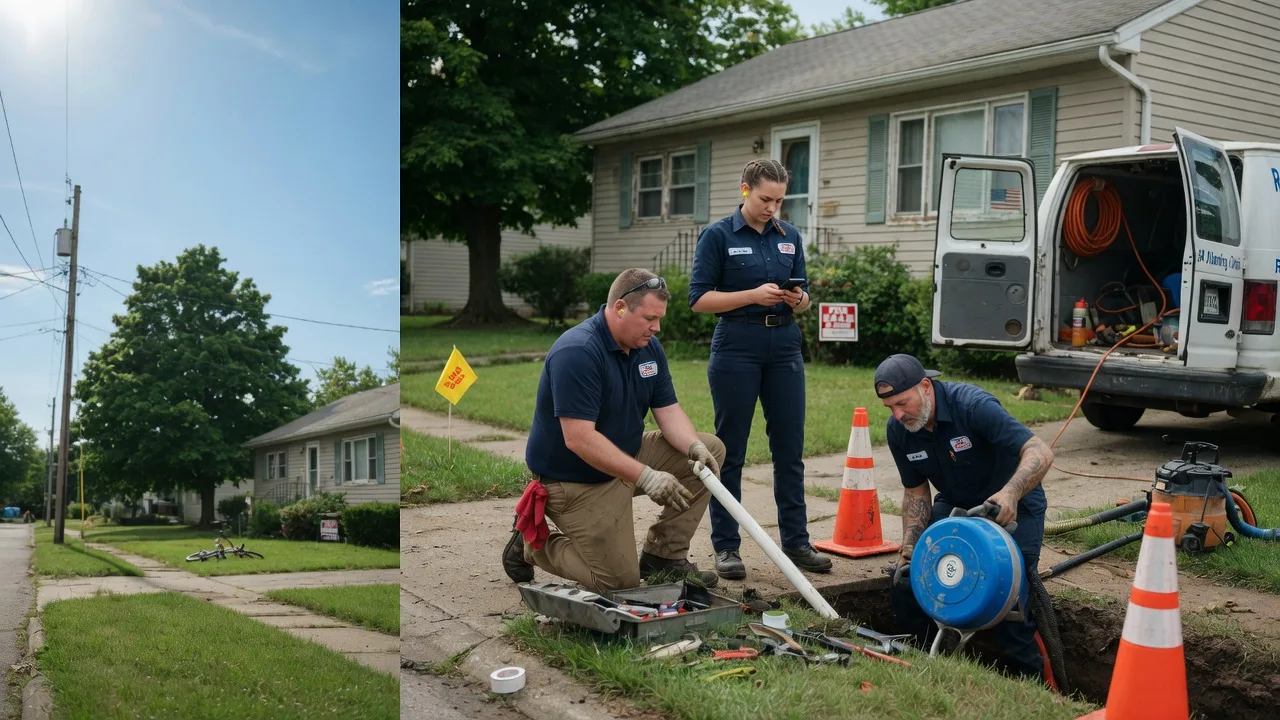 Sewer Line Repair in Saxonburg, PA near me